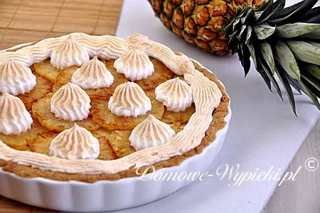 Tarta ananasowo-kokosowa Tarta ananasowo-kokosowa