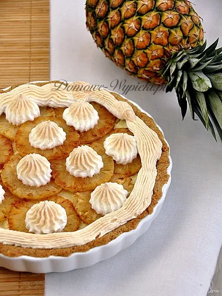 Tarta ananasowo-kokosowa Tarta ananasowo-kokosowa