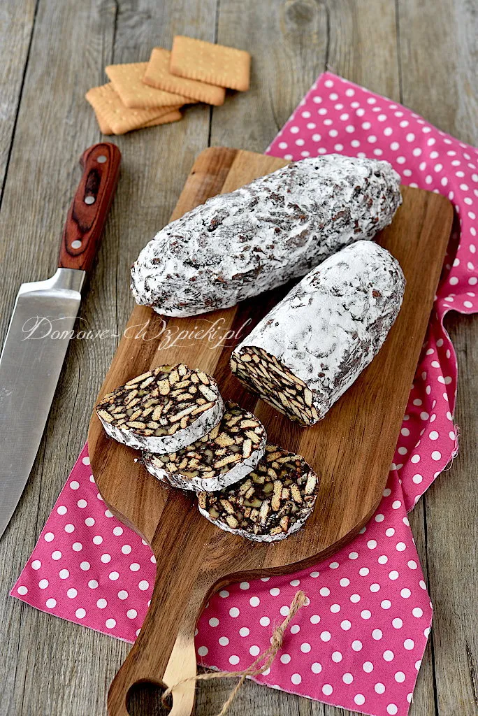 Czekoladowe salami Czekoladowe salami