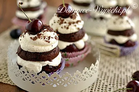 Muffinki Szwarcwaldzkie muffinki szwarcwaldzkie