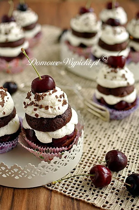 Muffinki Szwarcwaldzkie Muffinki Szwarcwaldzkie