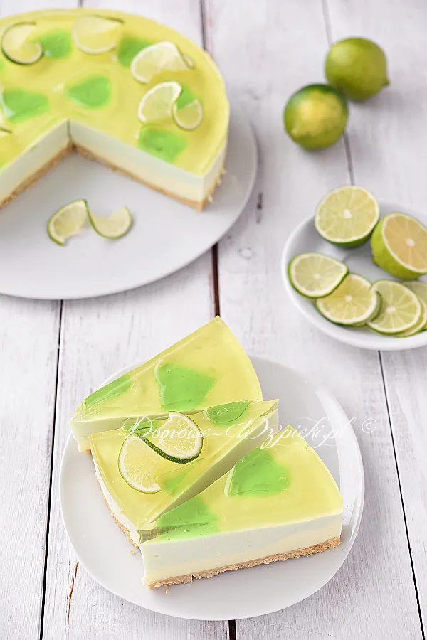Sernik limonkowy na zimno Sernik limonkowy na zimno