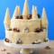 Tort zamek z piasku