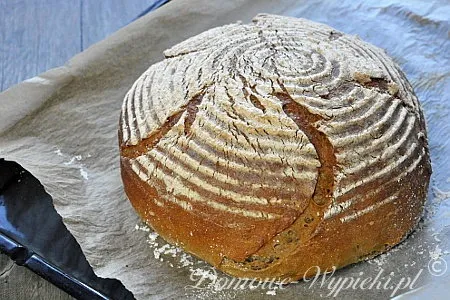 Chleb ziemniaczany na zakwasie Chleb ziemniaczany na zakwasie