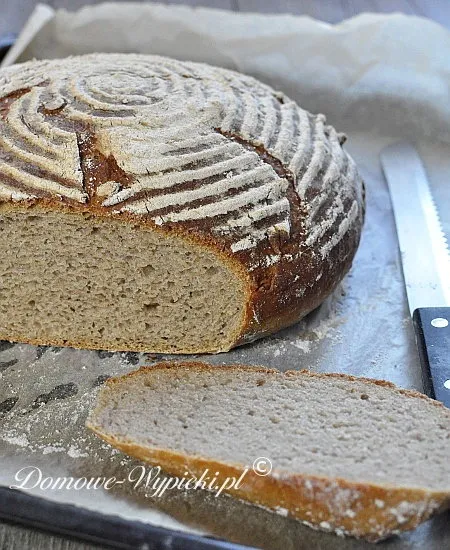 Chleb ziemniaczany na zakwasie Chleb ziemniaczany na zakwasie