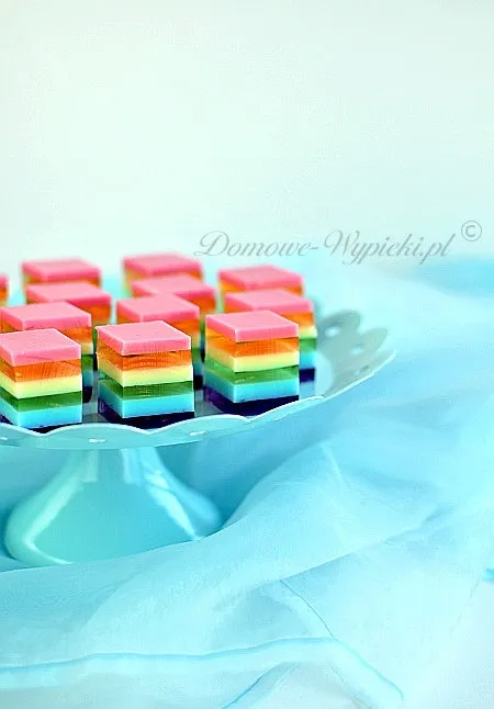 Tęczowe galaretki Tęczowe galaretki