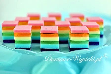 Tęczowe galaretki Tęczowe galaretki