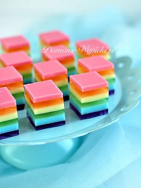 Tęczowe galaretki Tęczowe galaretki