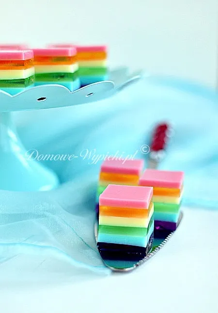 Tęczowe galaretki Tęczowe galaretki