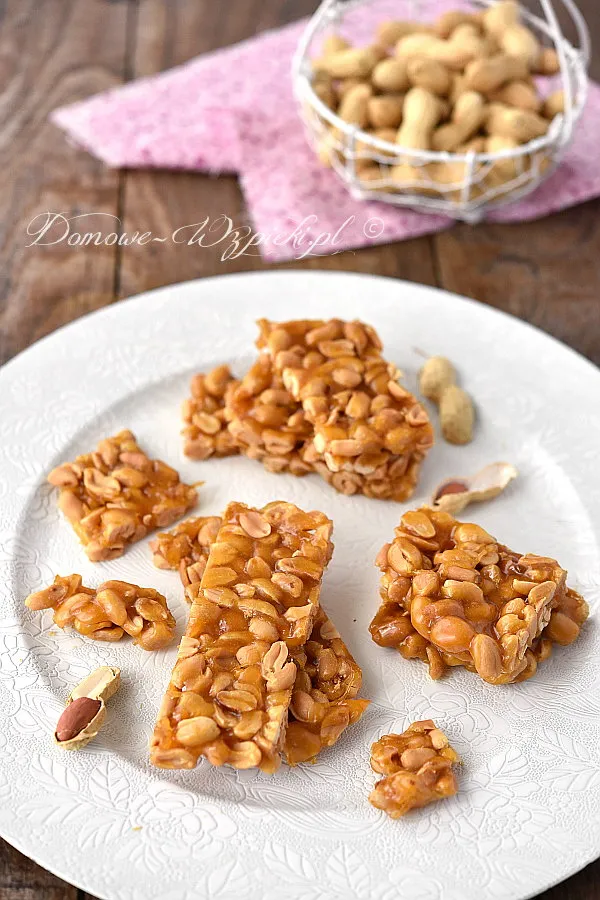 Orzeszki ziemne w karmelu Orzeszki ziemne w karmelu