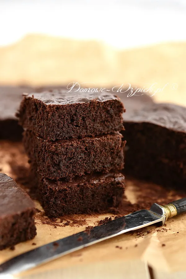 Brownie z cukinią Brownie z cukinią