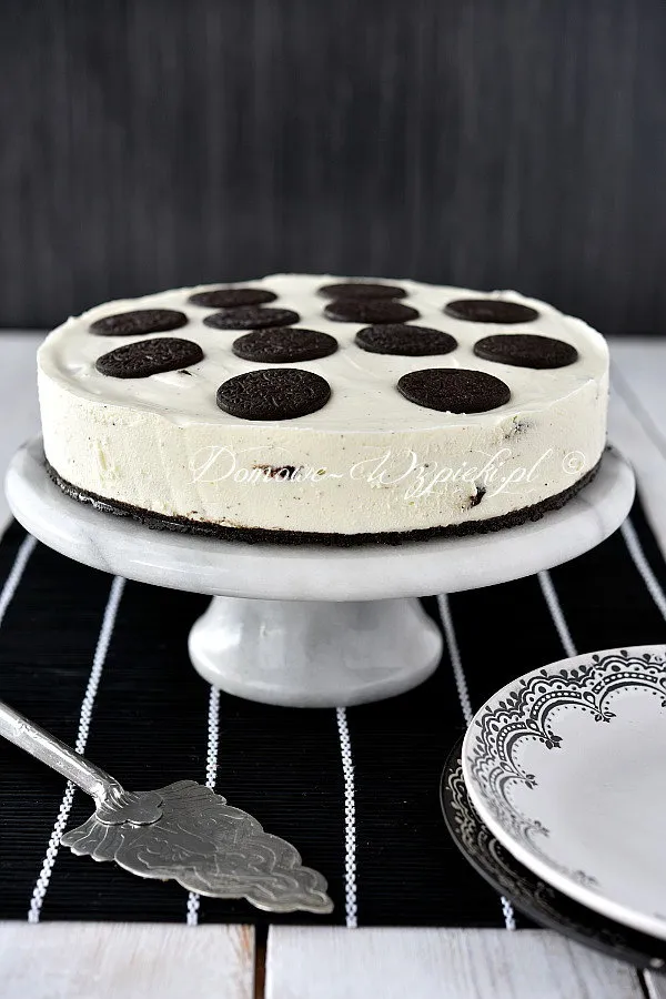 Sernik z oreo na zimno Sernik z oreo na zimno